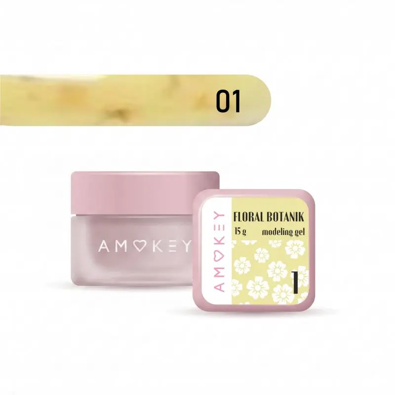 Gel Modelador Monofásico Floral Botanic DE LA RO 01 · 15 g