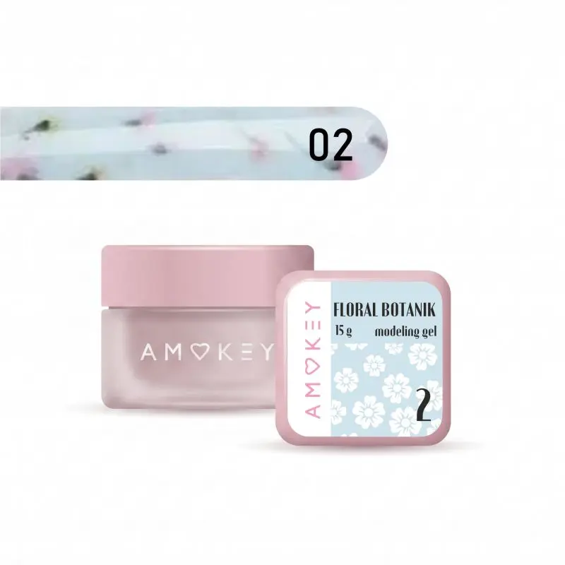 Gel Modelador Monofásico Floral Botanic DE LA RO 02 · 15 g