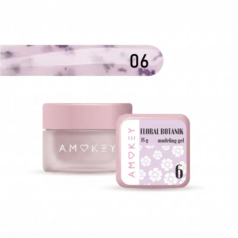 Gel Modelador Monofásico Floral Botanic DE LA RO 06 · 15 g
