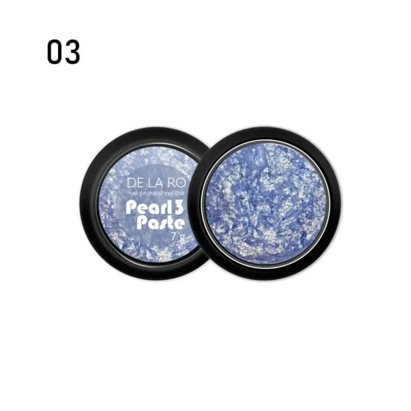 Gel Pearl Paste 03, gel para decoración de uñas, 7 gr DELARO
