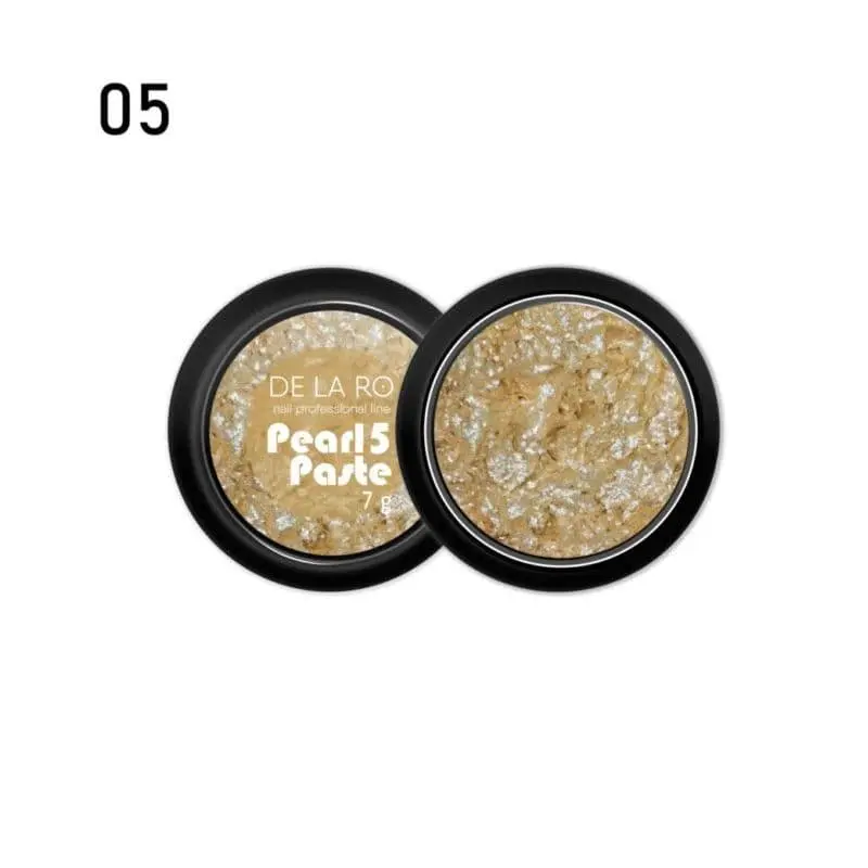 Gel Pearl Paste 05, gel para decoración de uñas, 7 gr DELARO