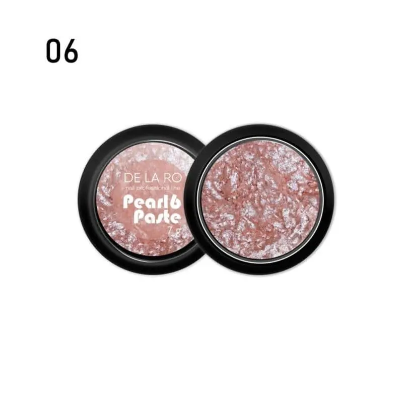 Gel Pearl Paste 06, gel para decoración de uñas, 7 gr DELARO