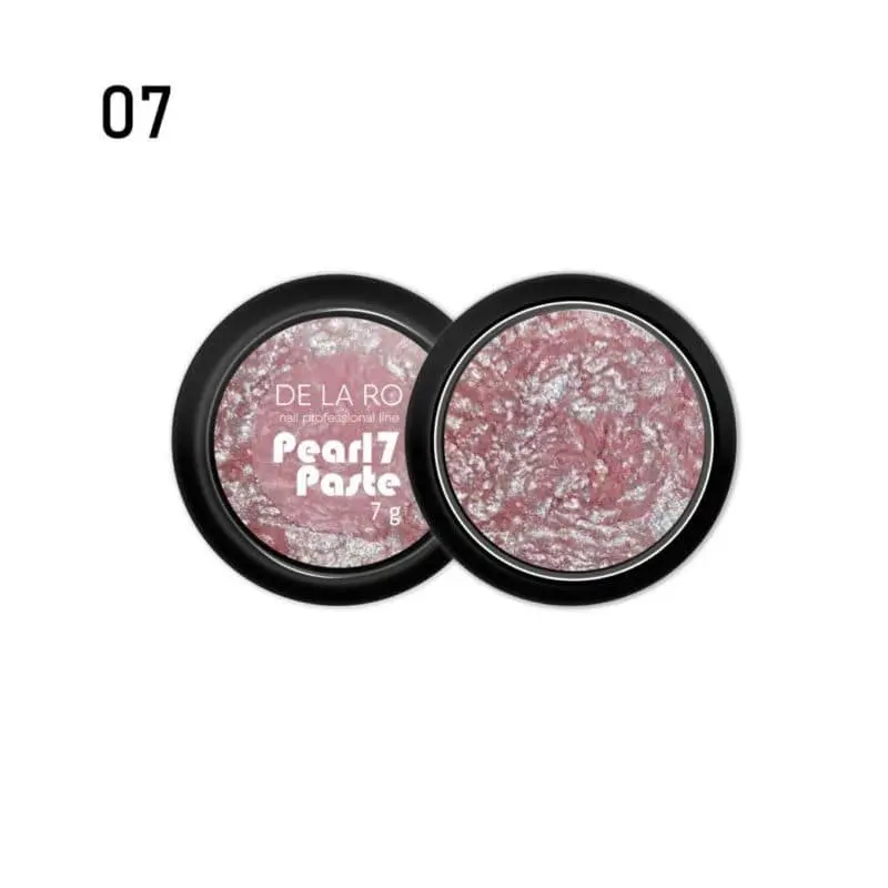 Gel Pearl Paste 07, gel para decoración de uñas, 7 gr DELARO