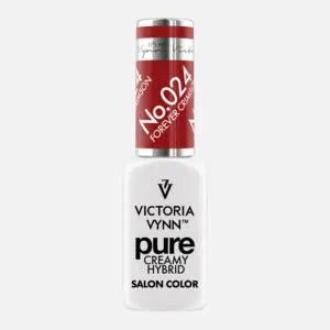 GEL POLISH PURE CREAMY HYBRID 024 ROJO