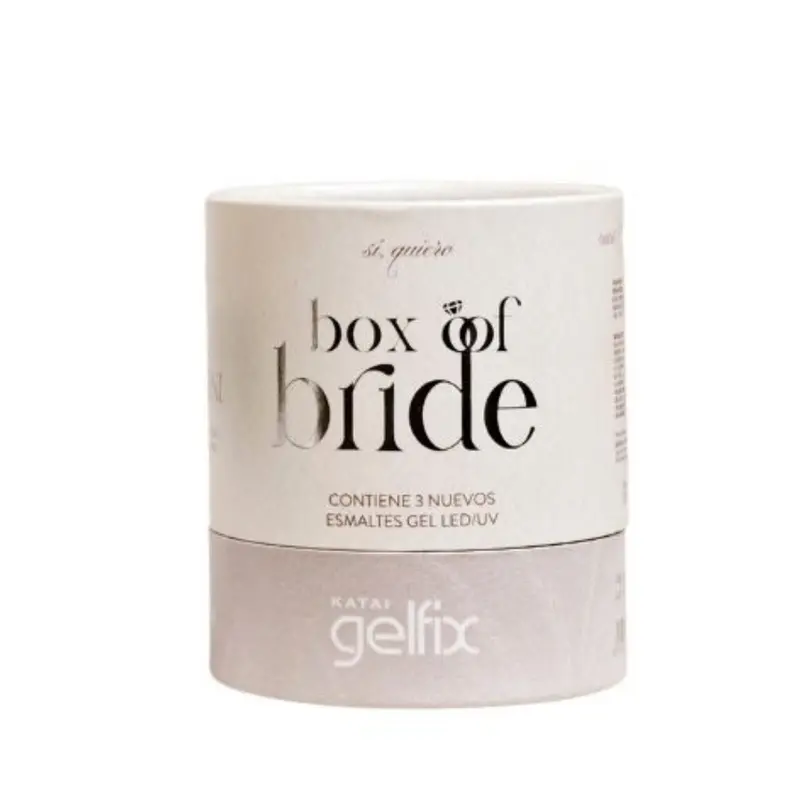 Gelfix Kit de 3 Esmalte Semipermanente Box of Bride Colección Novias