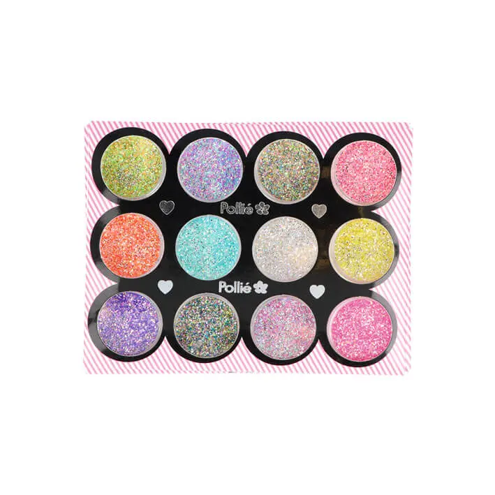 Glitter surtido Nail Art - Pollié