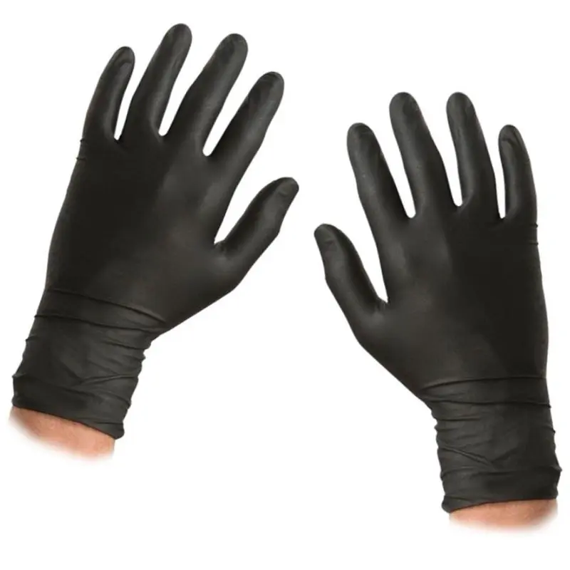 Guantes Nitrilo Negro 100uds