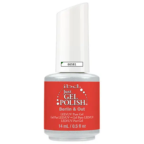 IBD Just Gel Esmalte Semipermanente Berlin & Out Color Rojo
