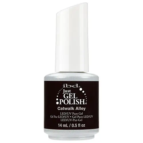 IBD Just Gel Esmalte Semipermanente Catwalk Alley Rojo Marrón
