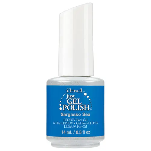 IBD Just Gel Esmalte Semipermanente Sargasso Sea Azul con Purpurina
