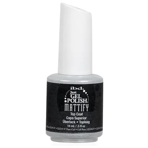 Ibd Just Gel Mattify Top Coat Semipermanente Mate