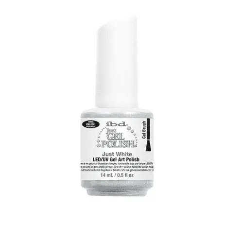 IBD Just Gel White Gel Art