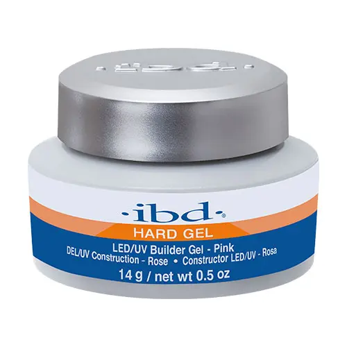 IBD LED/UV HARD GEL BUILDER PINK 14GR - GEL DE CONSTRUCCIÓN ROSA