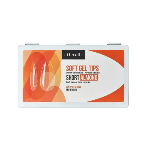 IBD SOFT GEL NAIL TIPS 504 UNIDADES - ALMOMD SMALL