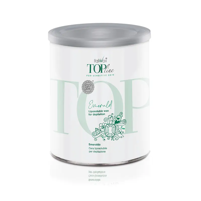 ItalWax TOPline Soft Wax in a Can - EMERALD 800 ml