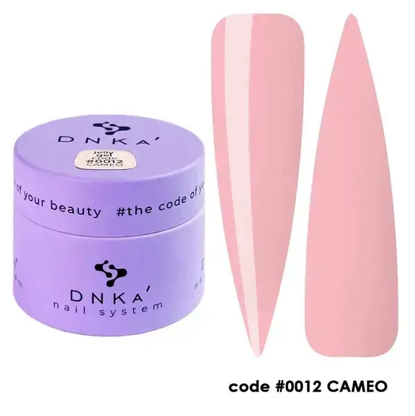 Jelly Gel DNKa #0012 Cameo 15 ml — Gel Translúcido