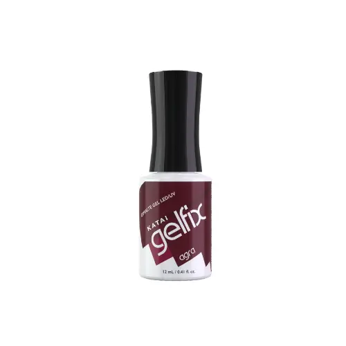 Katai Gelfix Esmalte de Uñas Semipermanente Agra Color Rojo