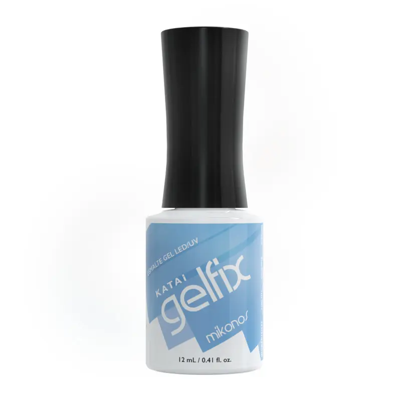 Katai Gelfix Esmalte Semipermanente Mikonos Color Azul Pastel