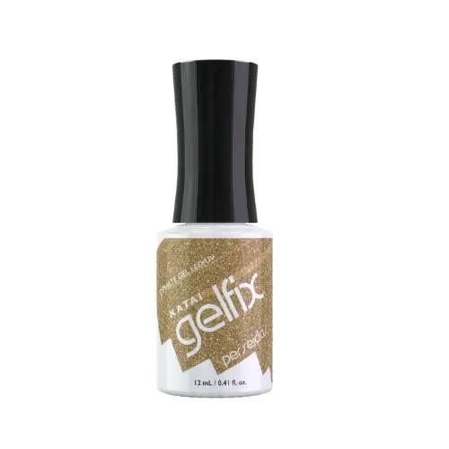 KATAI Gelfix Esmalte Semipermanente Perseidas Dorado Reflectivo con Purpurina
