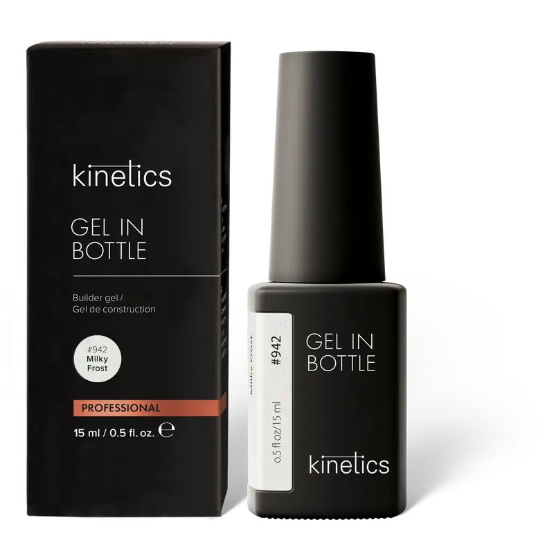 Kinetics Gel in Bottle Milky Frost #942