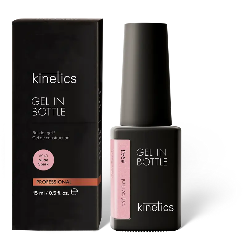 Kinetics Gel in Bottle Nude Spark #943