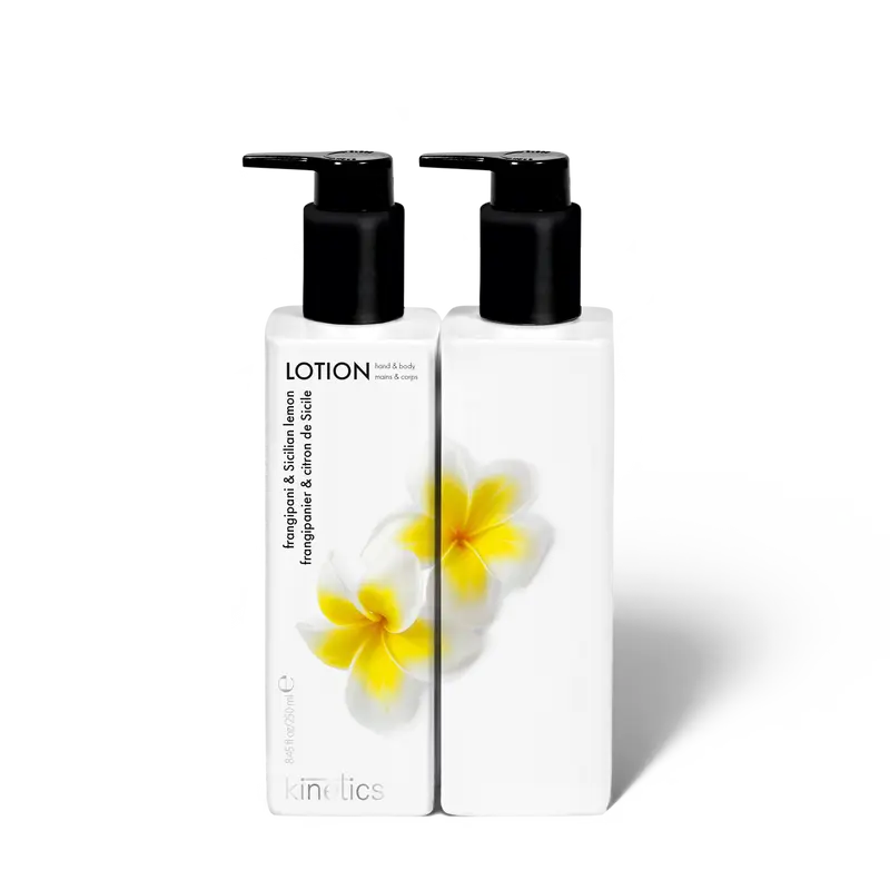 Kinetics Perfumed Lotion Frangipani & Sicilian Lemon