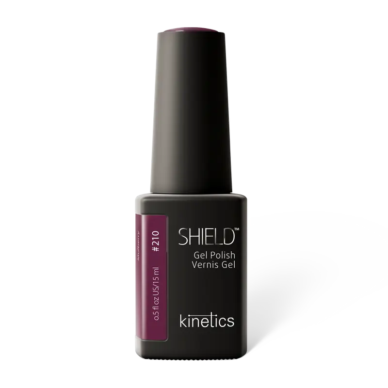 Kinetics SHIELD Gel Polish Mulberry #210, 15 ml
