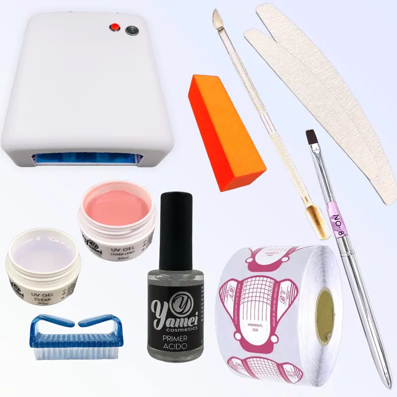 Kit uñas de gel / con Moldes