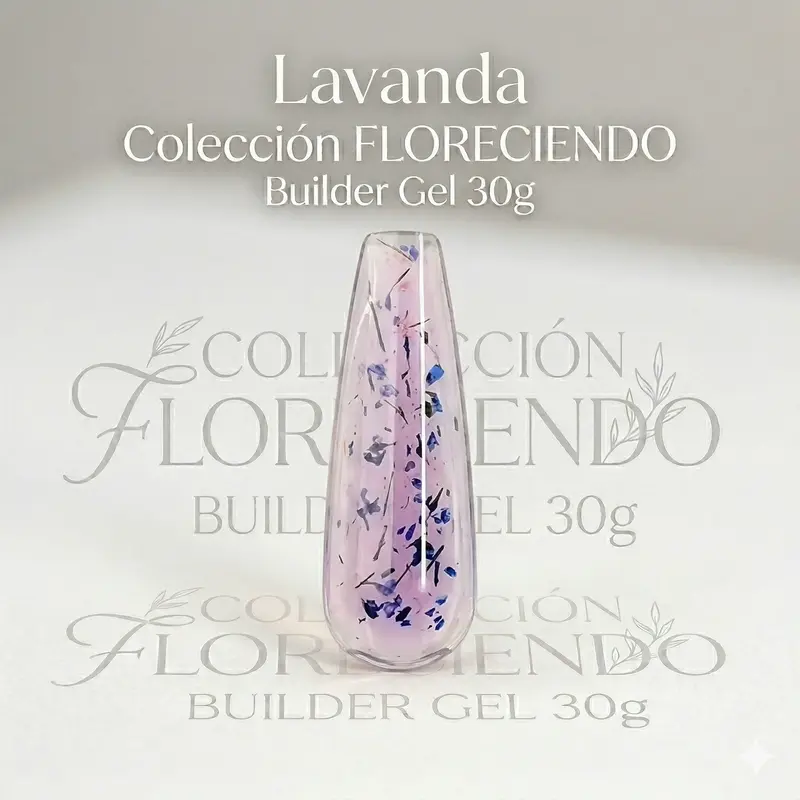 Lavanda Floreciendo Claumy - Builder Gel 30g