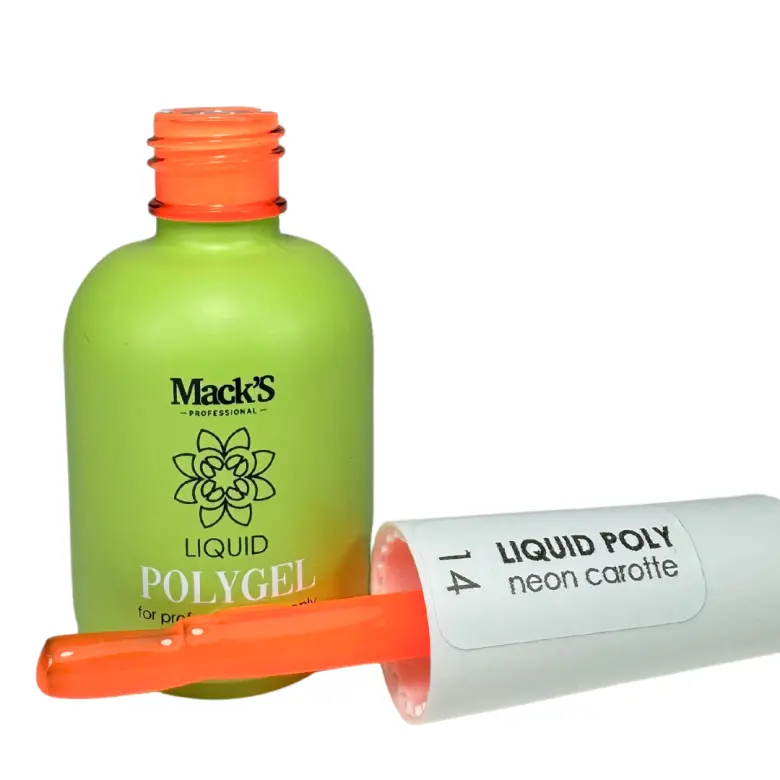 Liquid Polygel - Neon Carotte - nr 14 - 15ml