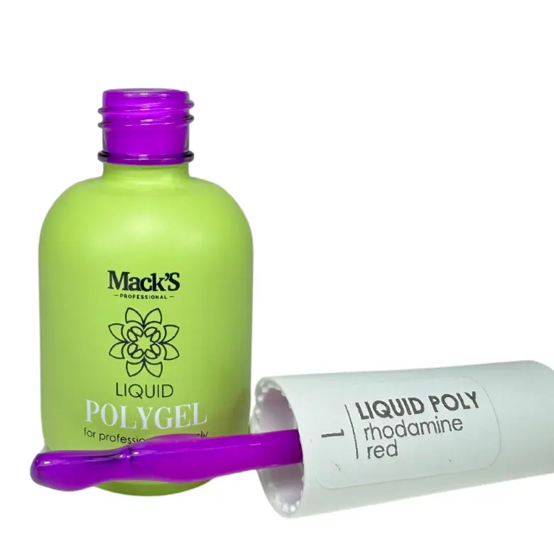 Liquid Polygel - Rhodamine Red - nr 1 - 15ml