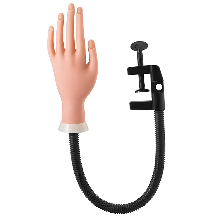 Mano de prácticas manicura con soporte - Pollié