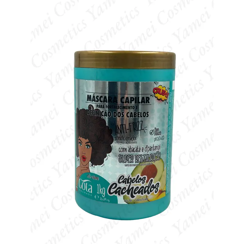 Mascarilla Cabelos Cacheados 1kg