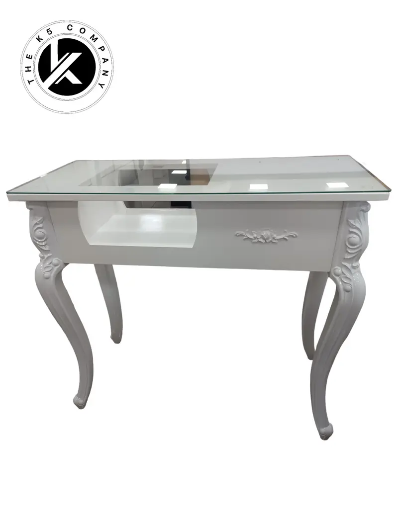 Mesa manicura Vintage blanca
