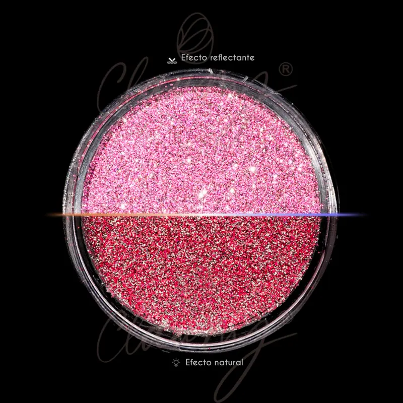 🌟 Micro Purpurina Reflective Power Rose Flash RF0208