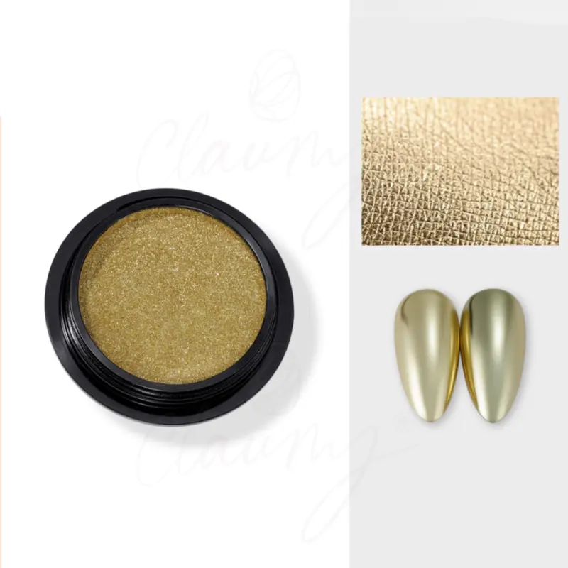 Mirror Chrome MC0120 – Pigmento Efecto Espejo Oro Champagne Profesional