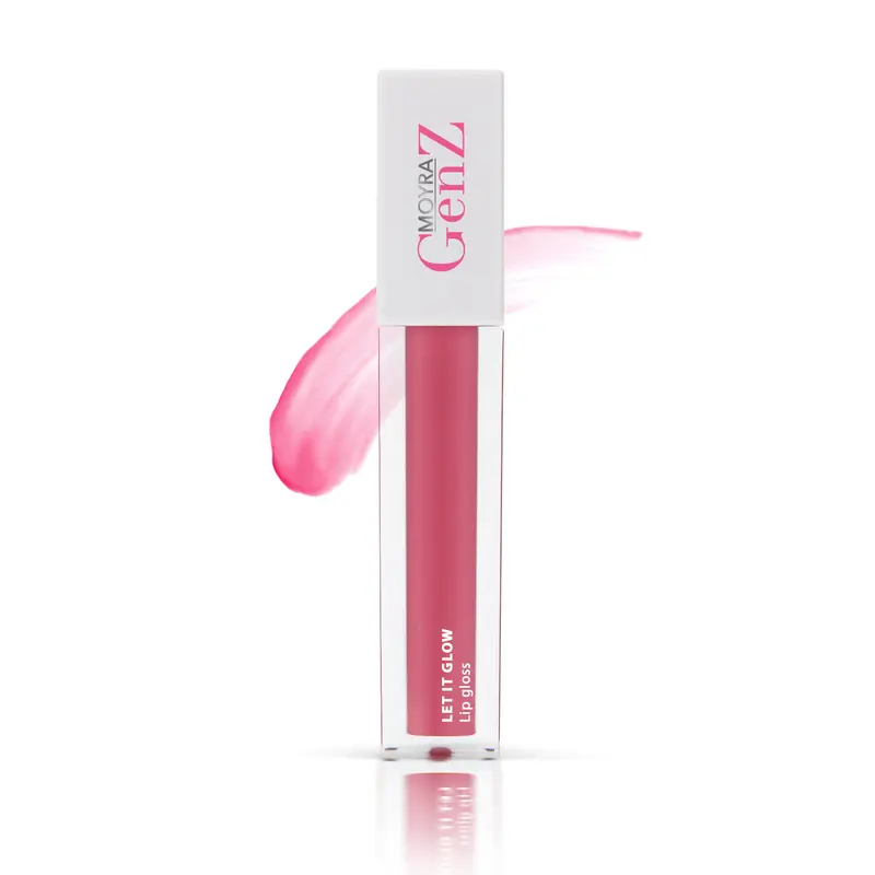 MOYRA GenZ Let it glow lip gloss 03 Rebel Rose