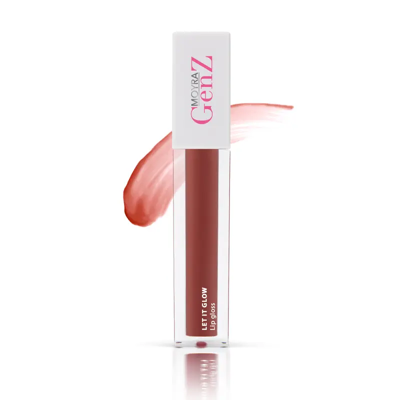 MOYRA GenZ Let it glow lip gloss 06 Cappuccino lip gloss