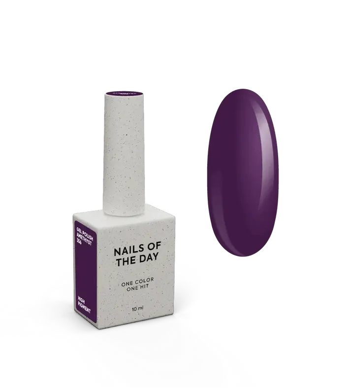 NAILSOFTHEDAY Amethyst Color Púrpura Amatista 10ml
