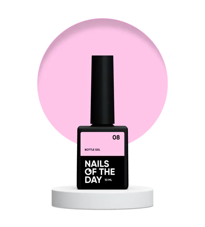 NAILSOFTHEDAY Bottle gel 08 – Legendaria Gel Súper Fuerte 10 ml