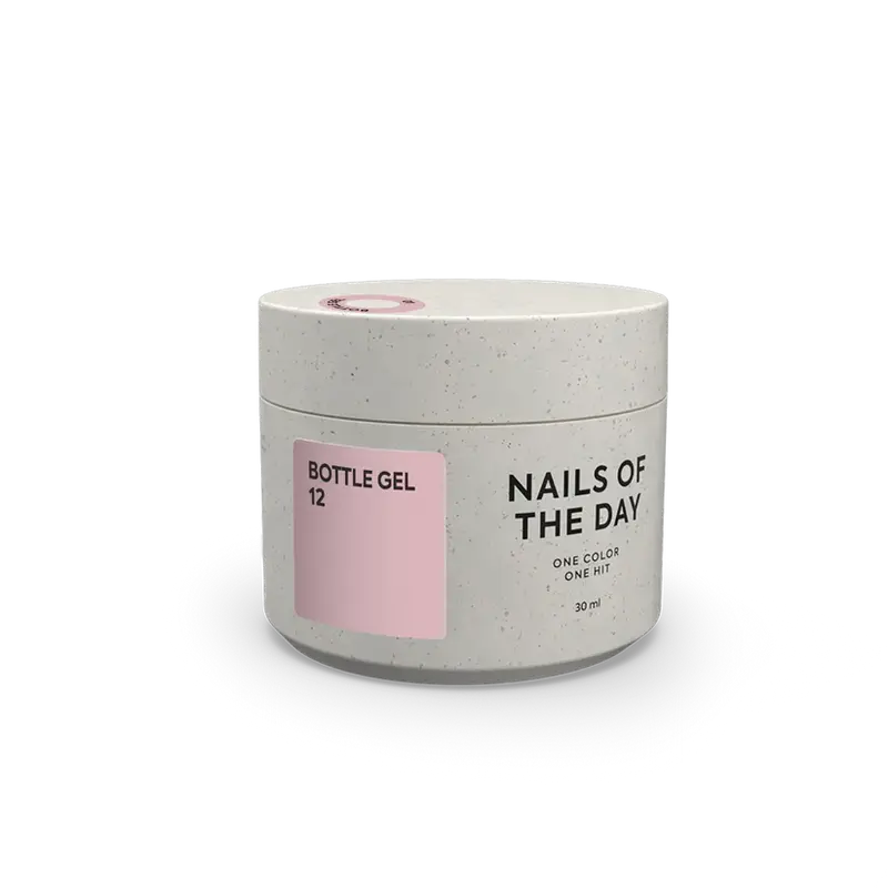 NAILSOFTHEDAY Bottle Gel 12 – Gel Ultrafuerte, 30 ml