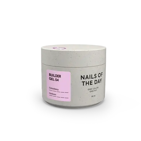 NAILSOFTHEDAY Builder Gel 04 Rosa 30 ml