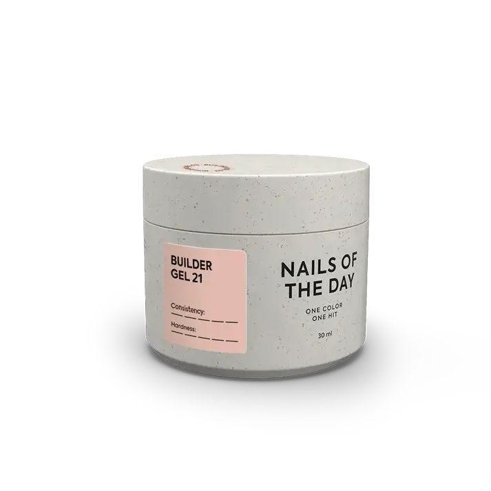 NAILSOFTHEDAY Builder Gel 21 Nude Cálido 30 ml