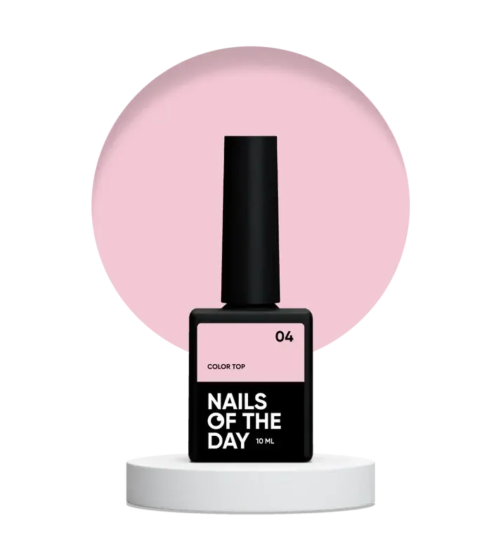 NAILSOFTHEDAY Color Top 04 Beige Claro 10 ml.