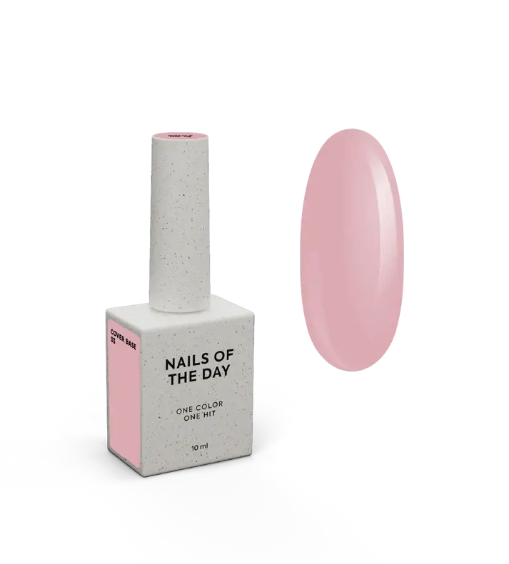 Nailsoftheday Cover base New Fórmula 03 Melocotón 10 ml