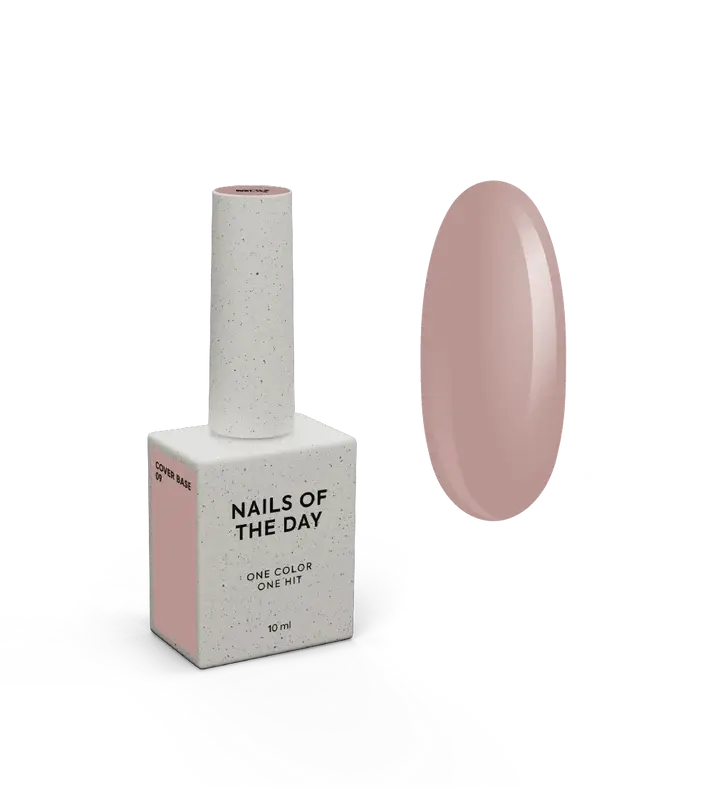 Nailsoftheday Cover base New Fórmula 09 Nude 10 ml