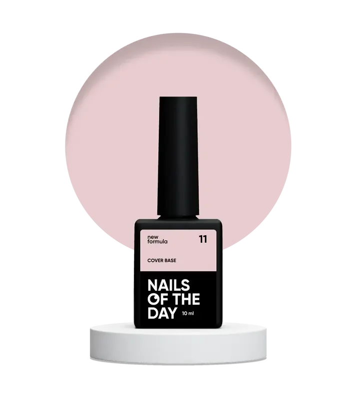 Nailsoftheday Cover base NEW Formula 11 -Nude Suave 10 ml