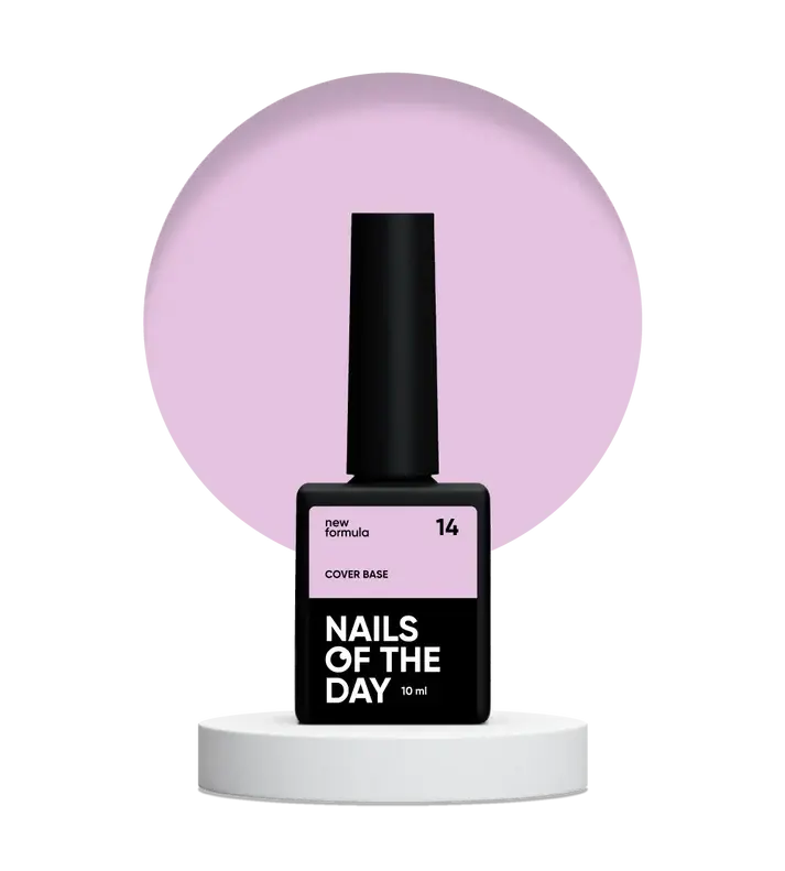 Nailsoftheday Cover base NEW Formula 14 Lila 10ml