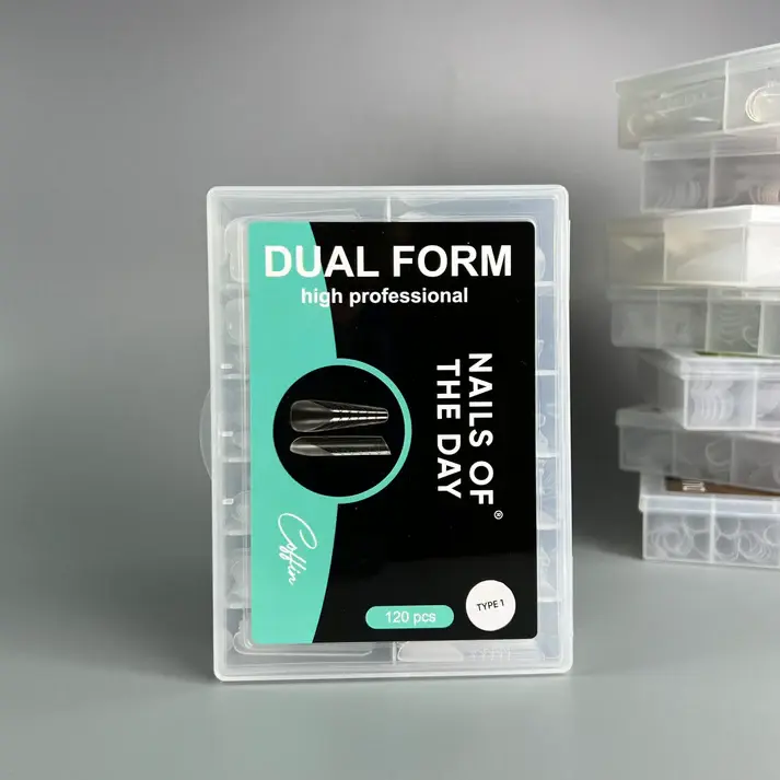 NAILSOFTHEDAY Dual Form Coffin (Type 1)- Almendra 120un