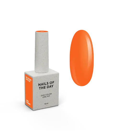NAILSOFTHEDAY Esmalte Semipermanente Juice 222 naranja intenso 10 ml